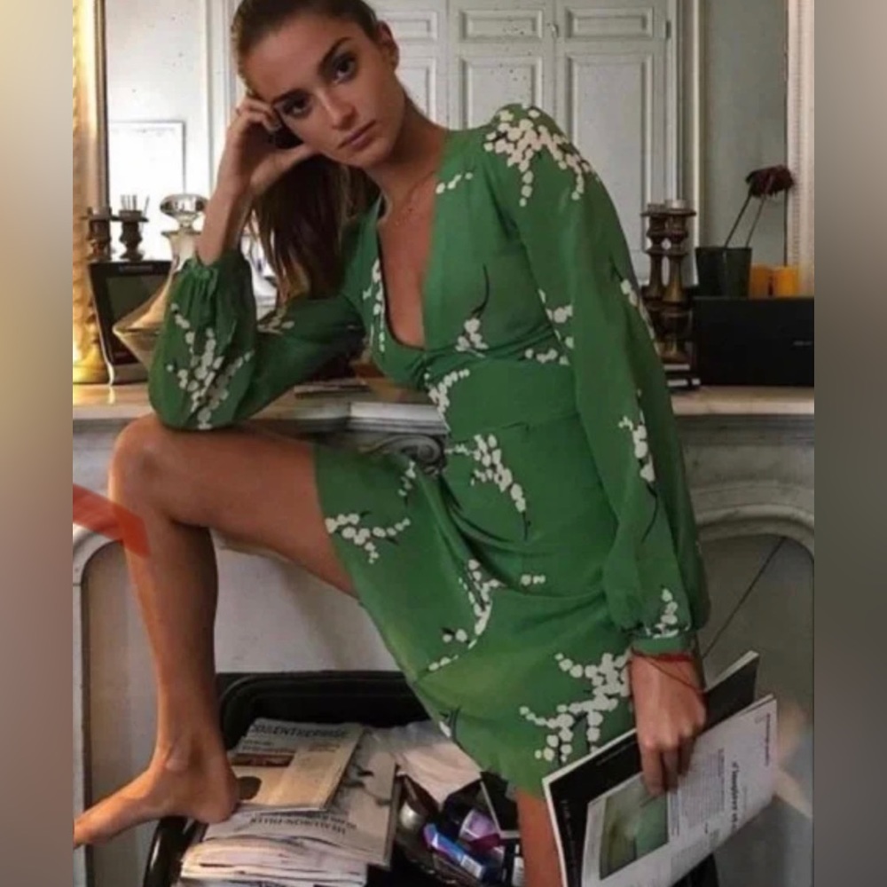 Réalisation Par Kate Dress in Green (Size XS)